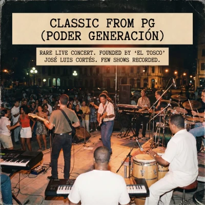 PG (Poder Generación) Live: José Luis Cortés Rare Concert