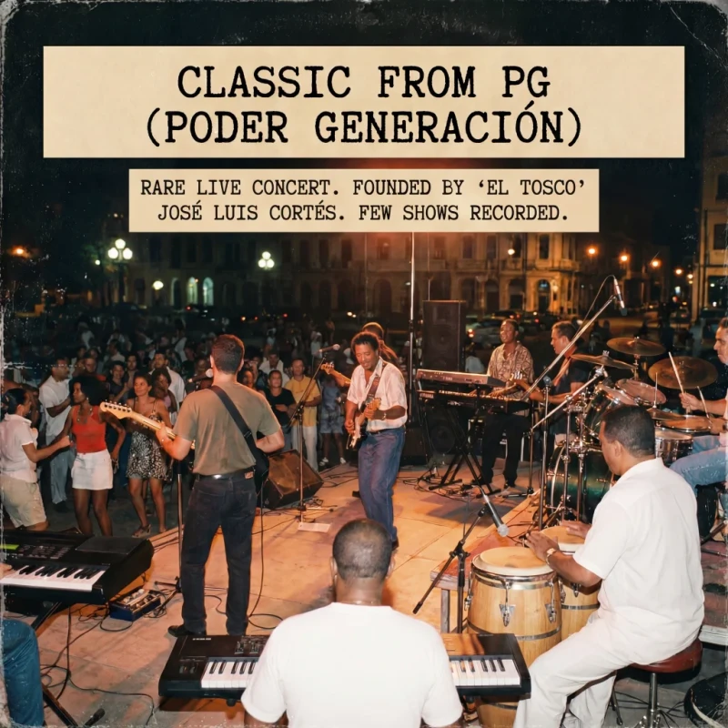 PG (Poder Generación) Live: José Luis Cortés Rare Concert