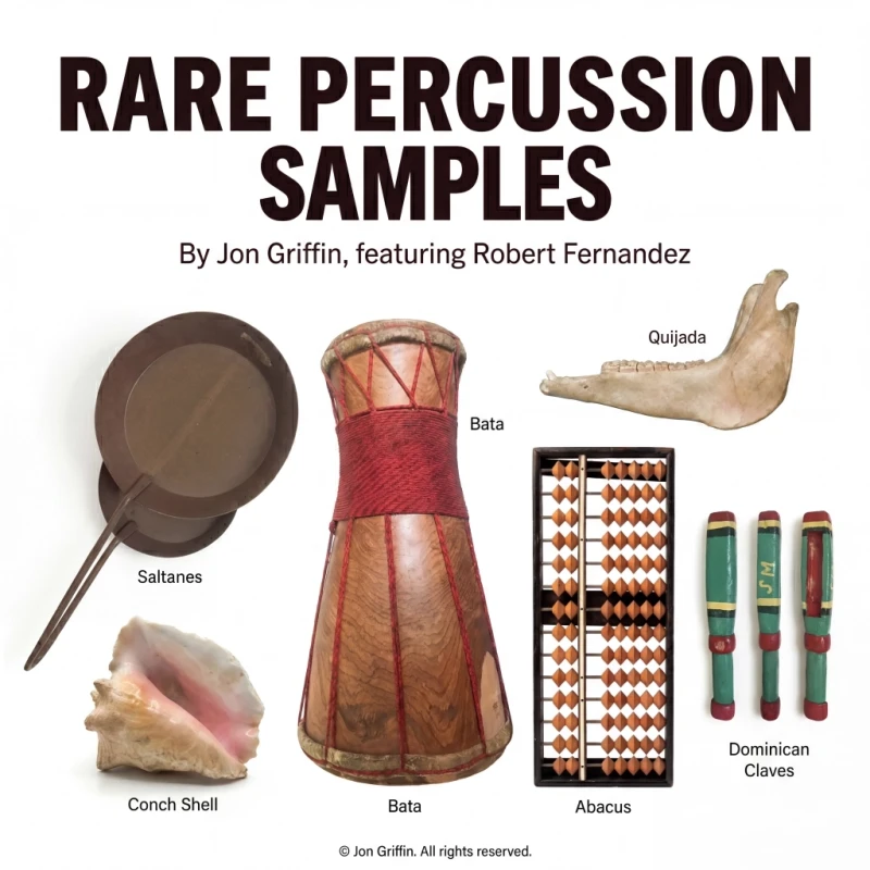 Samples Raros de Percusión con Robert Fernández