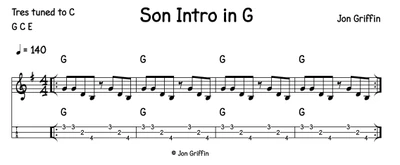 How to Play Son Montuno on Tres Cubano: Cuban Music Lesson