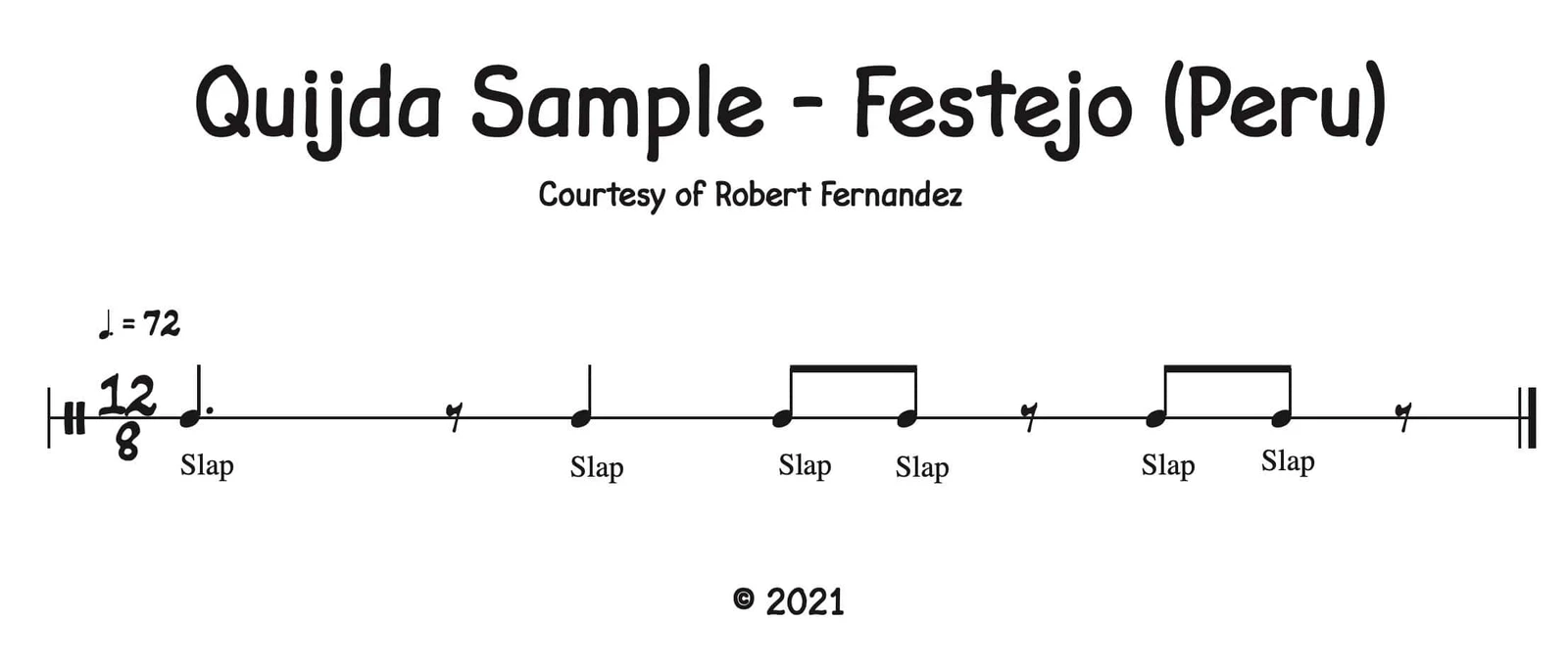 Quijada sample from Peru