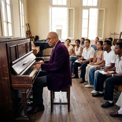 Cuban Piano Legend Chucho Valdés Master Class - ENA 1995
