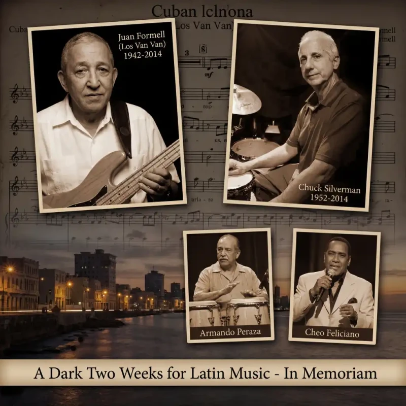 Sad Week for Cuban Music: Formell, Silverman RIP/QDEP